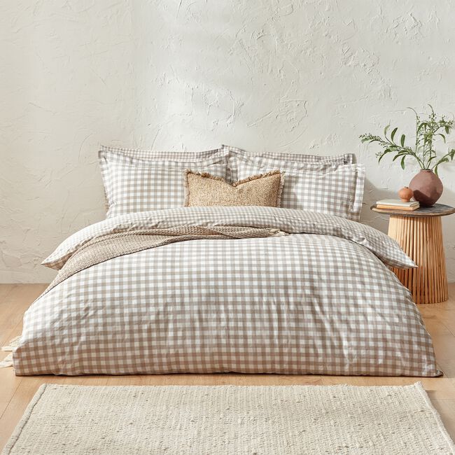 SINGLE DUVET COVER Barton Natural