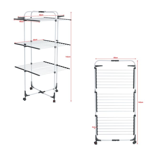 Northern Shore 30M 3-Tier Clothes Drying Rack