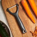 Culinare Straight Safety Y Peeler - Grey