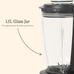Haden 1.5L Glass Jug Blender