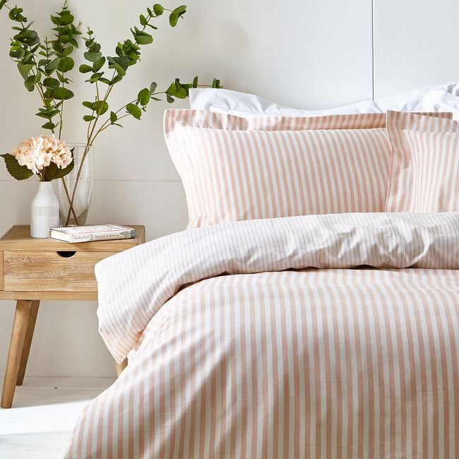 SINGLE DUVET COVER Herbden Blush
