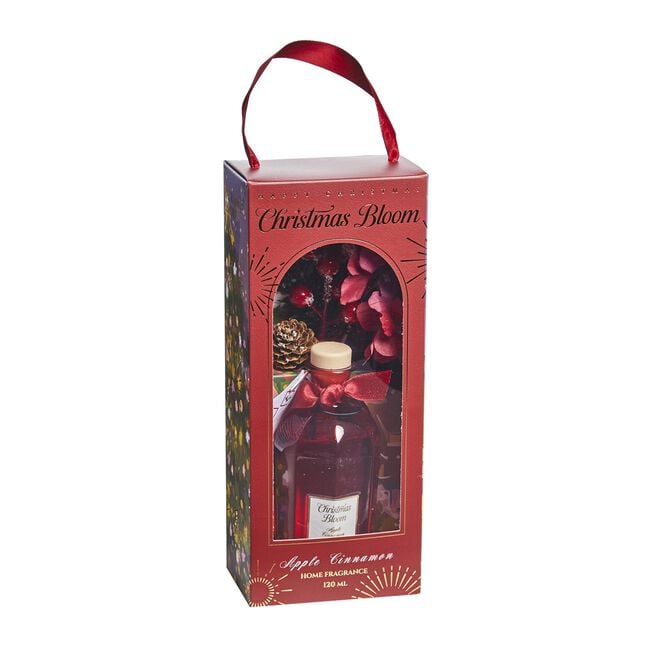 Christmas Bloom Apple Cinnamon 120ml Reed Diffuser