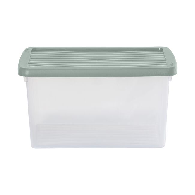 Wham 16L Green Lid Storage Box Set Of 2