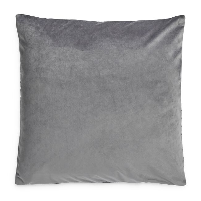 Triangle Stitch Cushion 45x45cm - Grey