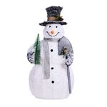 Light Up Snowman with Shovel 1.2m