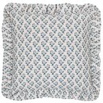 FURN LULAH BLOCK LINEN/BLUE 45x45 Cushion
