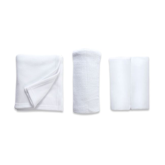 Clair De Lune Cot Bed Starter Set - 4 Piece