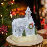 Light Up Swirling Glitter Musical Church