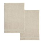 CATHERINE LANSFIELD NATURAL ANTIBAC Bath Sheet Pair