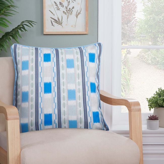 IKAT BLUE 45x45 Cushion