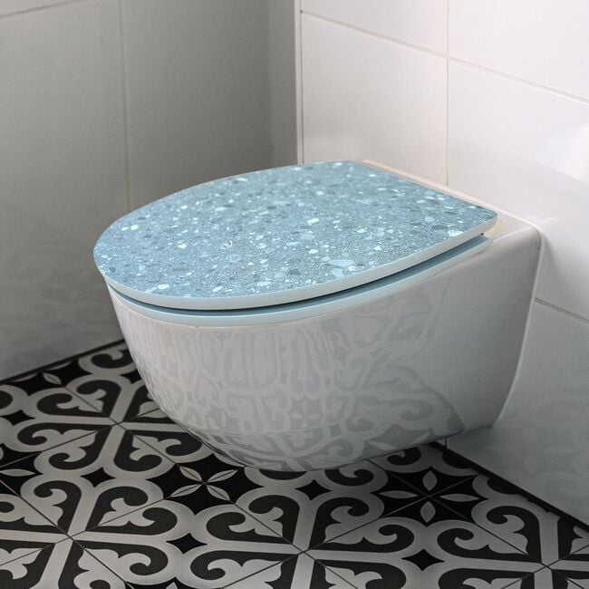 Terazzo Soft Closing Toilet Seat