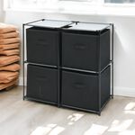 Metal Drawer Cabinet 4 Storage Boxes
