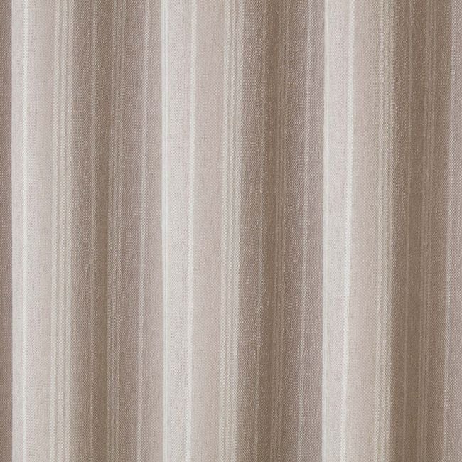 BLACKOUT & THERMAL STRIPE SAND 66x54 Curtain