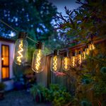 10 Filament Solar Bulb String Light