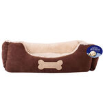 Faux Suede Small Pet Bed - Assorted