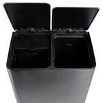 60L RECYCLING BIN Platinum