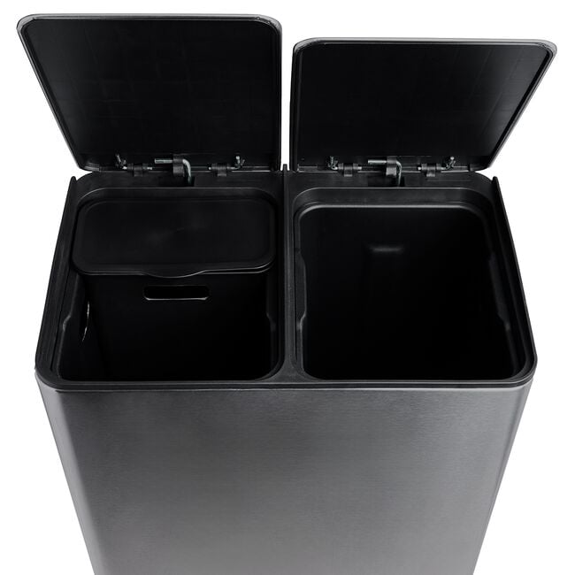 60L RECYCLING BIN Platinum