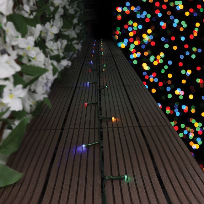 400 SOLAR String Lights - Multicolour