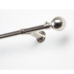 ROOM DARKENING EXTENDABLE BALL 120-210cm Nickel