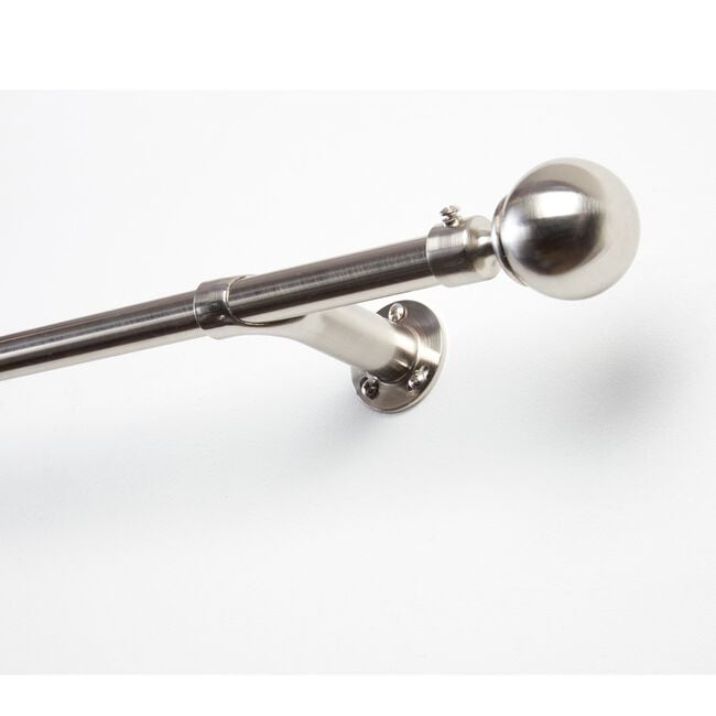 ROOM DARKENING EXTENDABLE BALL 120-210cm Nickel
