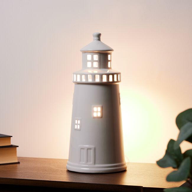 Lighthouse Silhouette Bedside Lamp