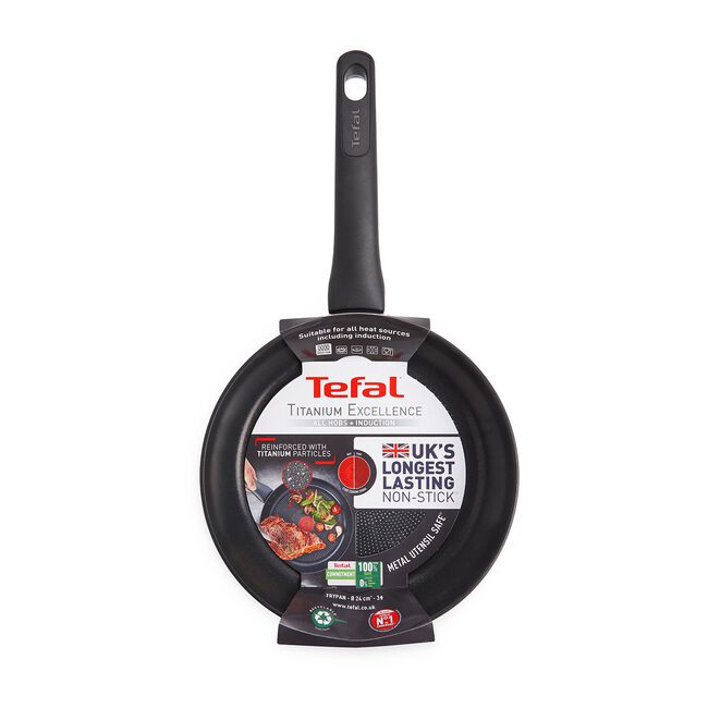 Tefal Titanium Excellence Frying Pan 24cm