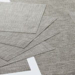 Interlaced Glimmer Placemat - Black