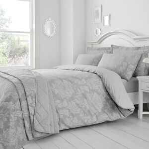 SINGLE DUVET COVER Elvira Grey