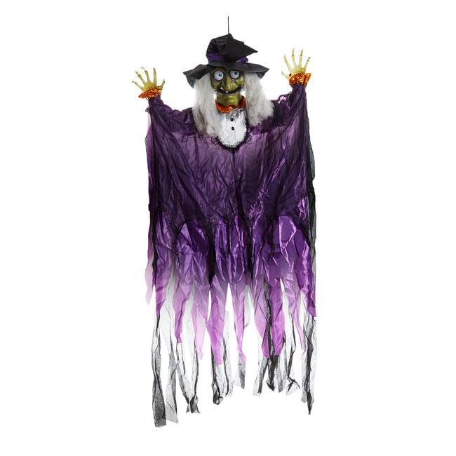 Hanging Talking Witch Figure 1.8m