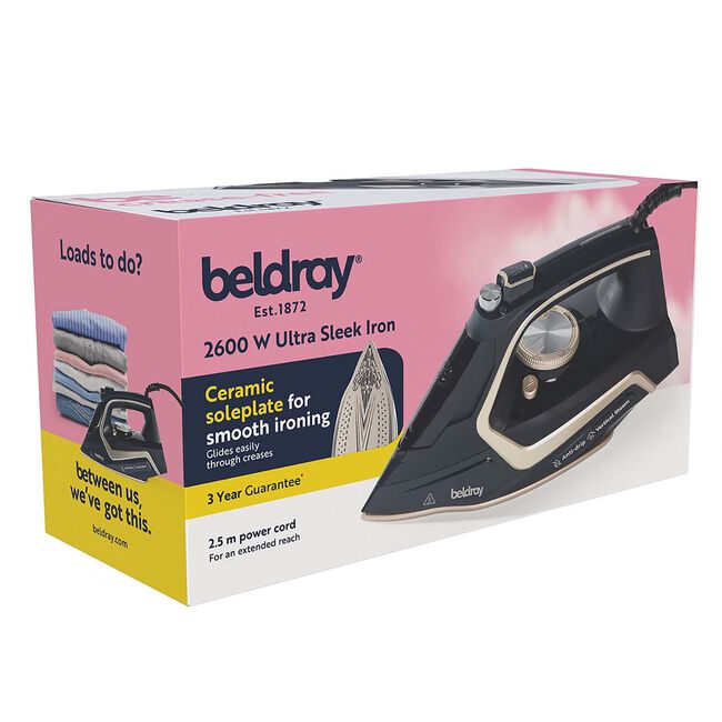 BELDRAY 2600W Ultra Sleek Iron