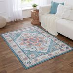 ASHBROOK 160x230cm Washable Velvet Rug 34C