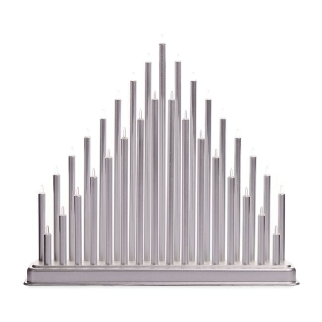 33 Light Christmas Candle Bridge
