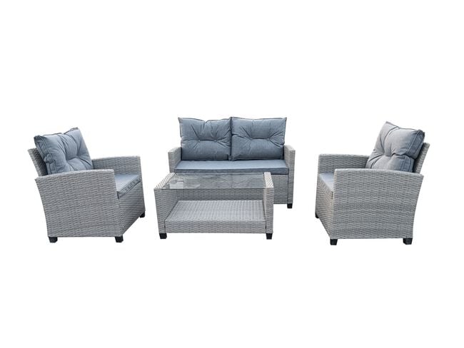 Tuscana Rattan Sofa Set 4 Piece