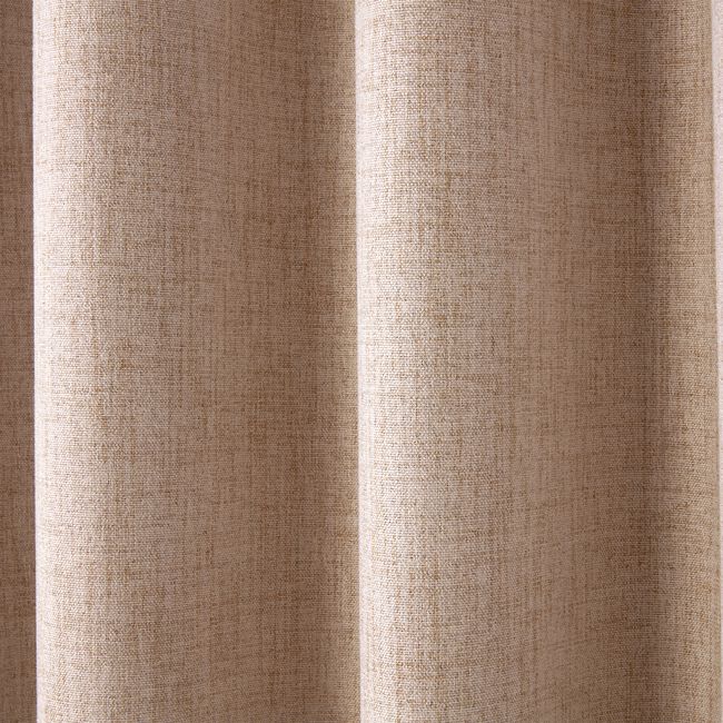 HACKNEY BLACKOUT NATURAL 135x240cm Curtain Panel 
