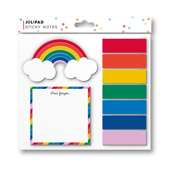 Jolipad Rainbow Sticky Notes