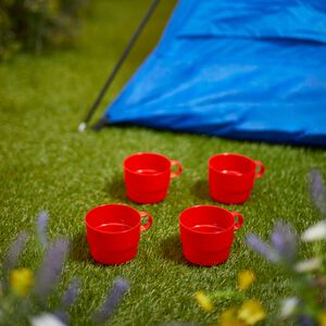 Set of 4 Camping Cups