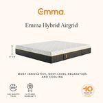 EMMA Hybrid Airgrid MATTRESS - SINGLE