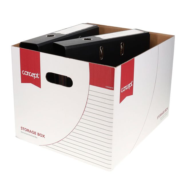 Concept Archive Storage Box - Red