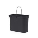 BELDRAY 5L D SHAPE GREY Soft Close bin