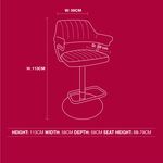 BELMONT Barstool Black