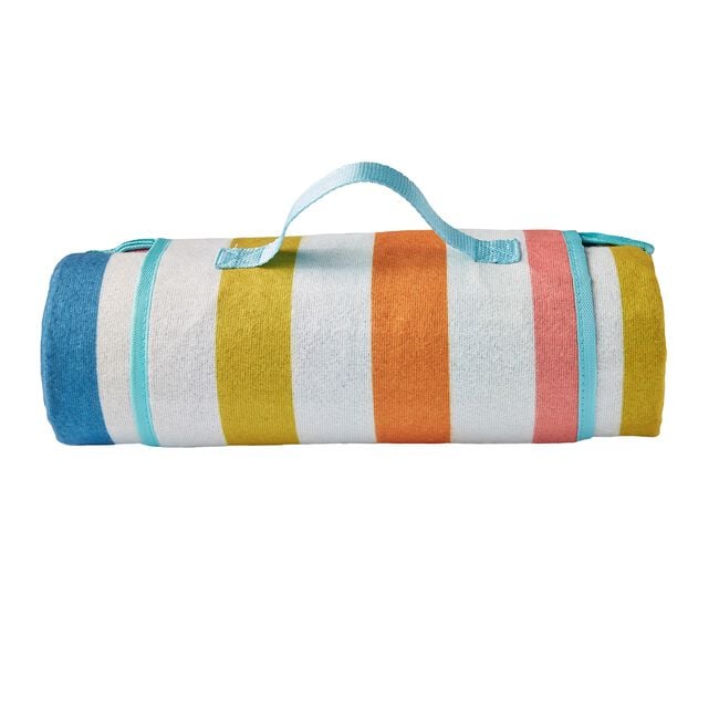 Fusion Carlson Stripe 135cm x 150cm Picnic Blanket