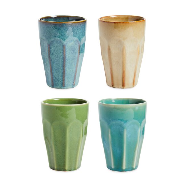 EXCELLENT HOUSEWARE 33cl 4 PORCELAIN Mugs