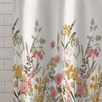 Catherine Lansfield Floral Shower Curtain