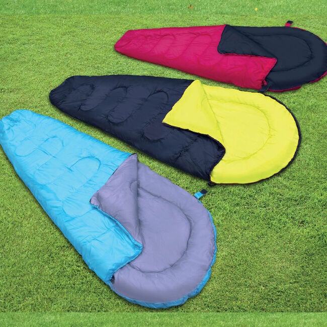 Blue Mummy Sleeping Bag