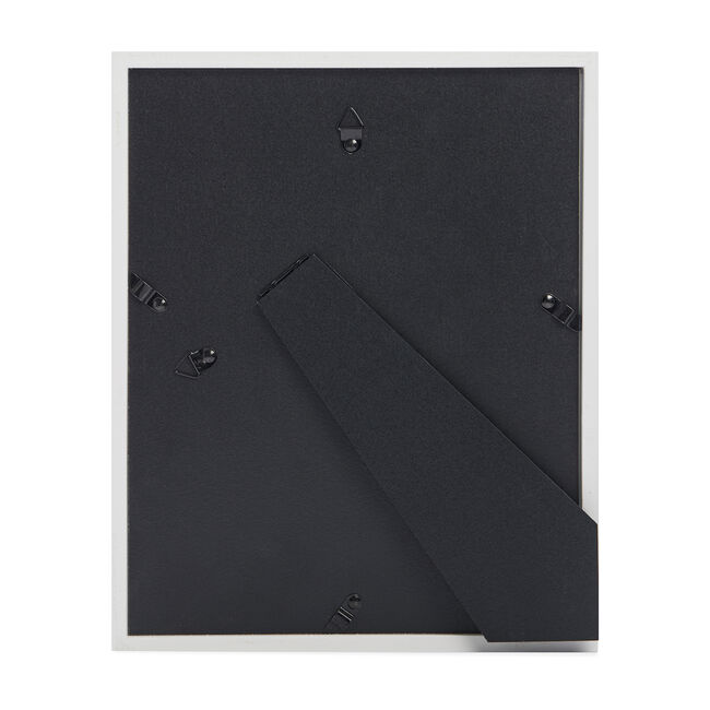 8x10" REINE WHITE Wood Bevelled Frame