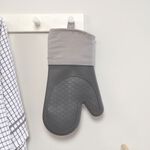 Silicone Single Oven Glove - Grey