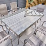 Serino 7 Piece Rattan Dining Set