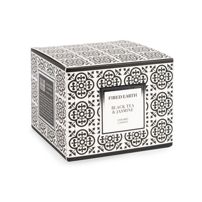 Fired Earth Black Tea & Jasmine Large Candle