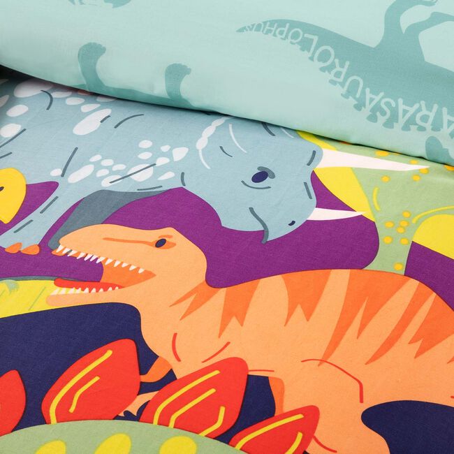 JUNIOR BED DUVET COVER Dino Days