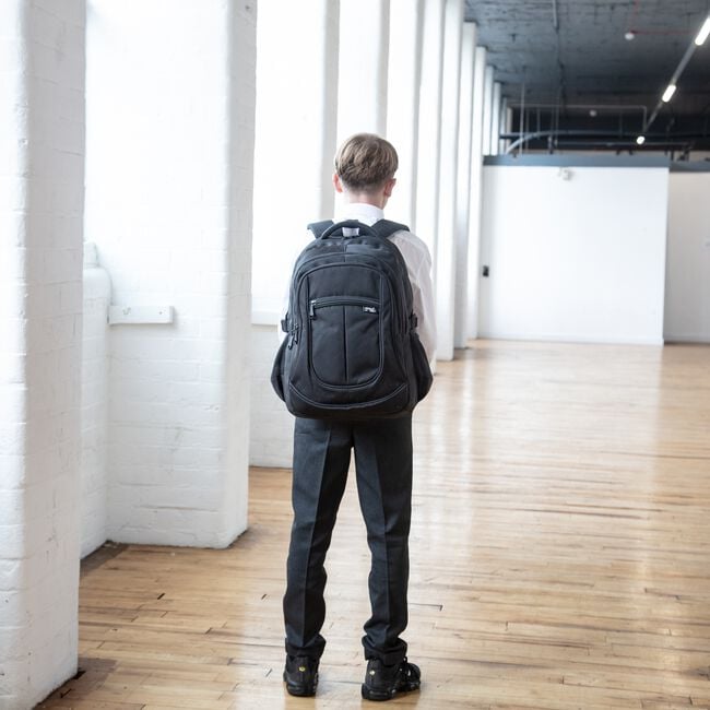 StreetSac Raven Black School Bag